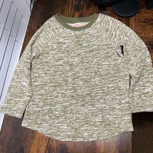 Cat & Jack 3T Lightweight Green Long-sleeve Shirt